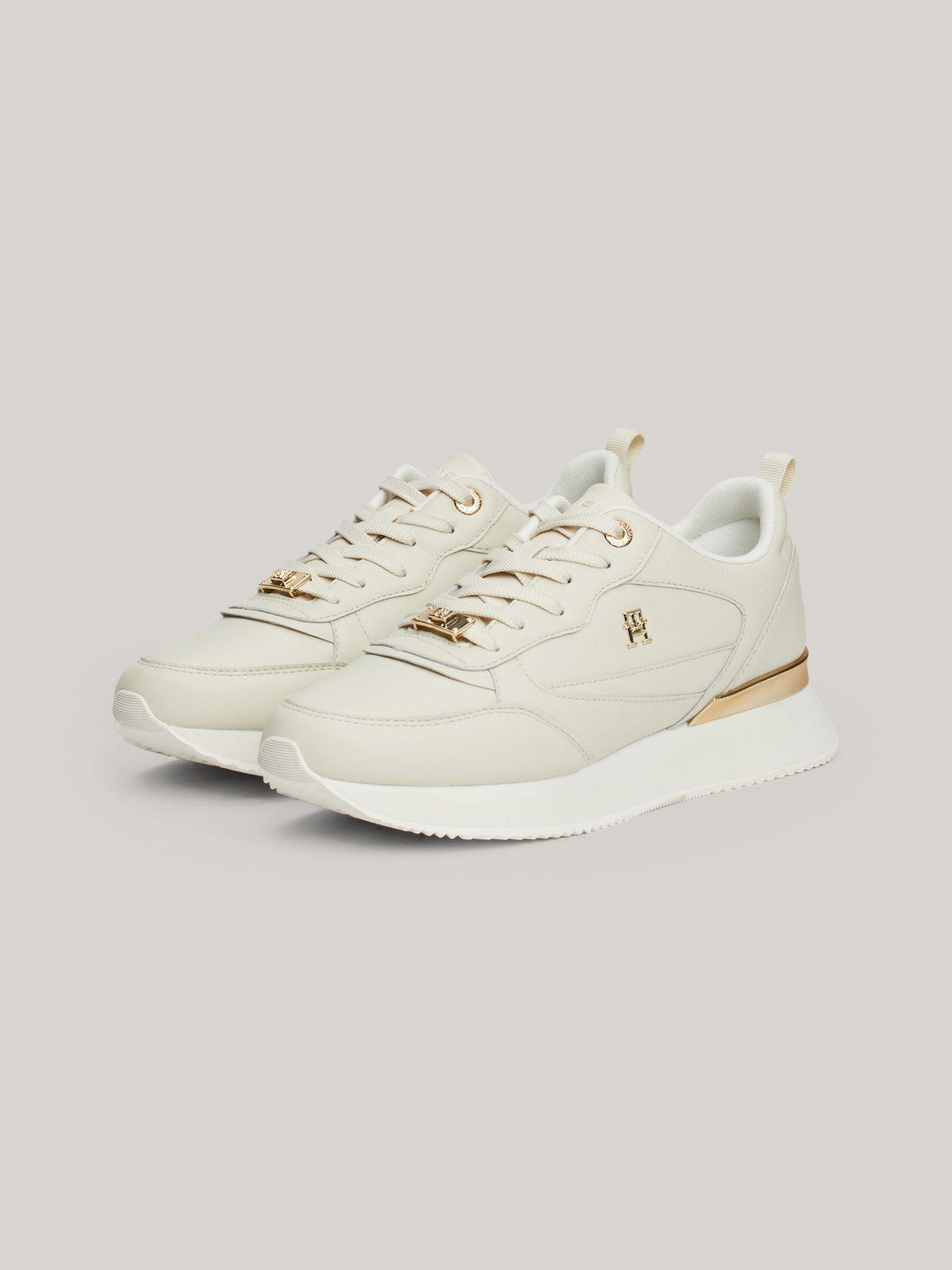 Zapatillas Feminine Running Cuero Beige Tommy Hilfiger-0