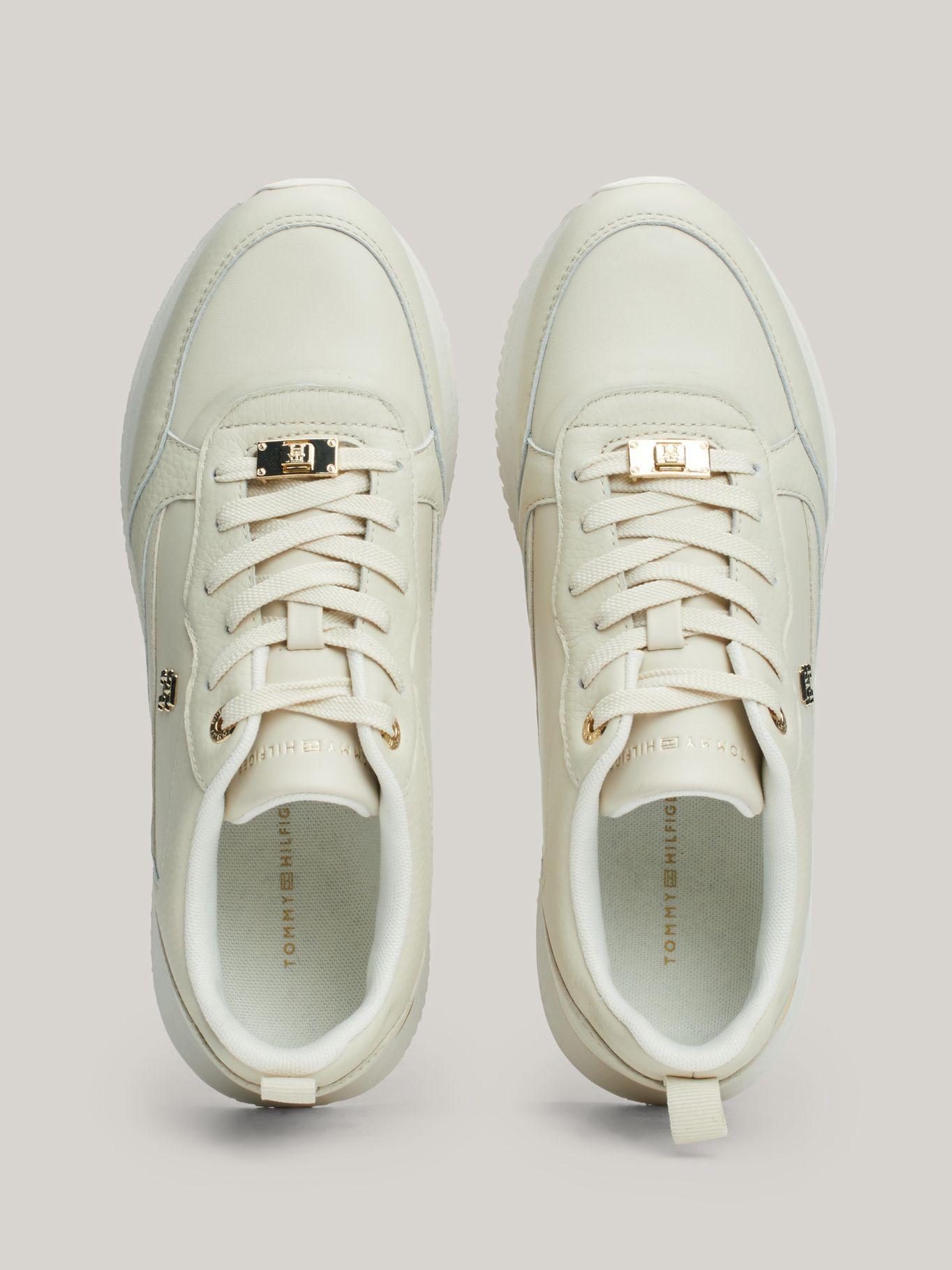 Zapatillas Feminine Running Cuero Beige Tommy Hilfiger-2