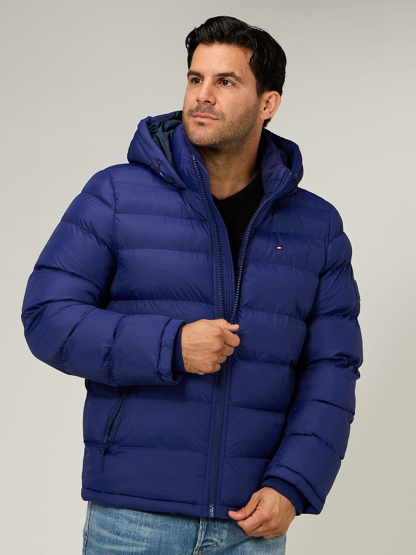 Parka Acolchada Y Gorro Azul Tommy Hilfiger-0