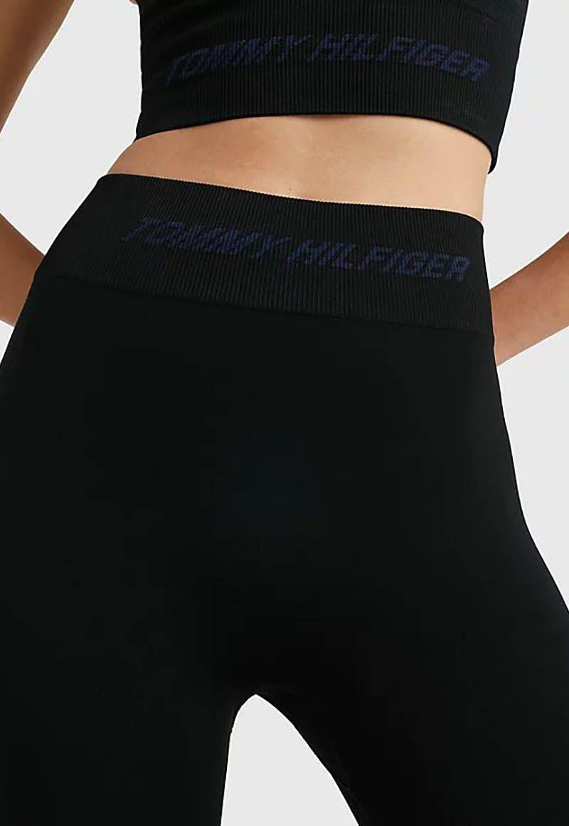 Leggings Seamless Con Logo Negro Tommy Hilfiger-3