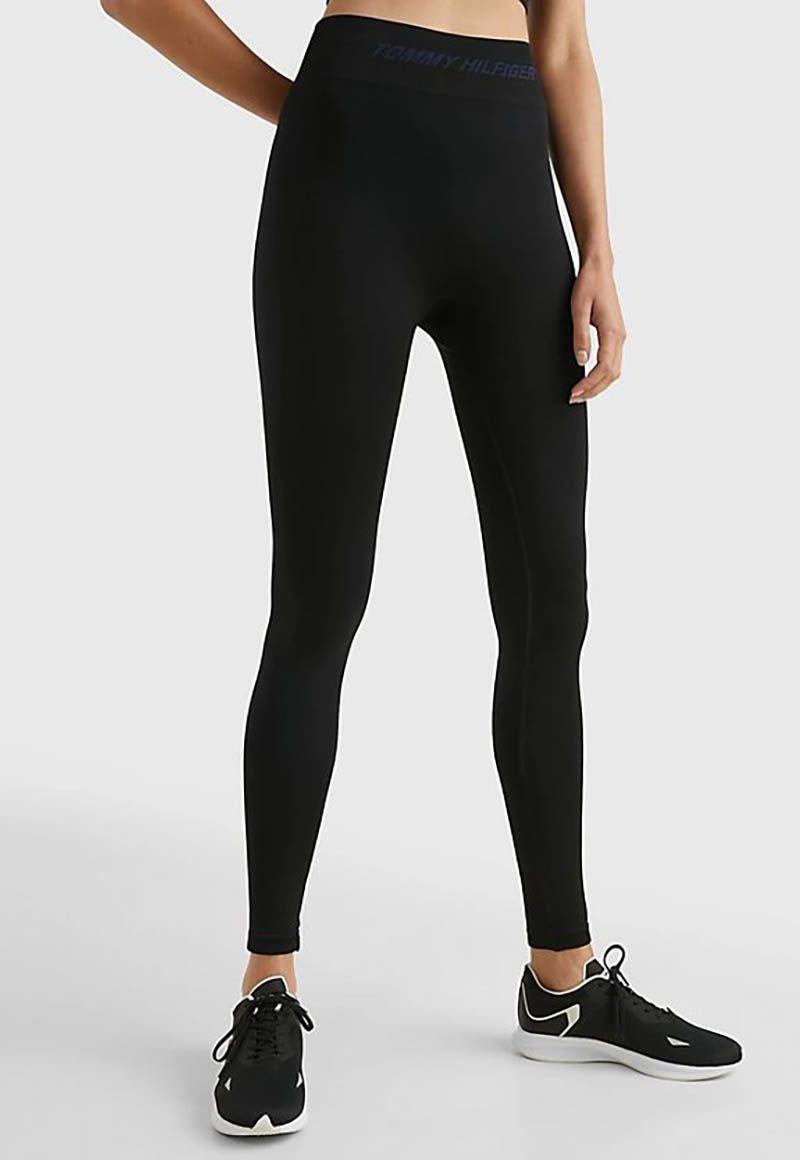 Leggings Seamless Con Logo Negro Tommy Hilfiger-0