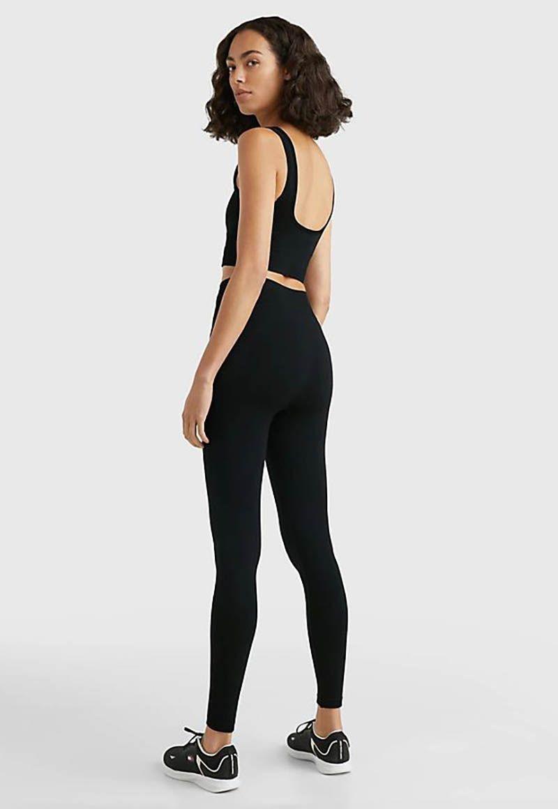 Leggings Seamless Con Logo Negro Tommy Hilfiger-2