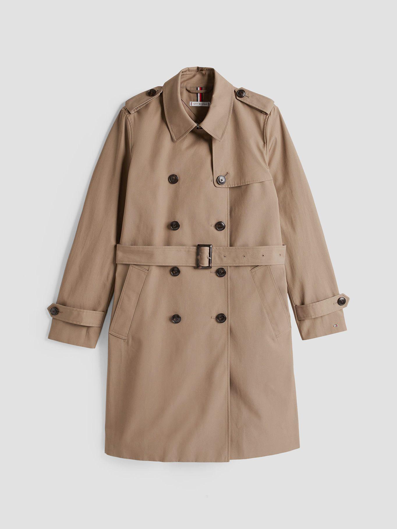 Trench Cotton Slim Fit Café Tommy Hilfiger-4