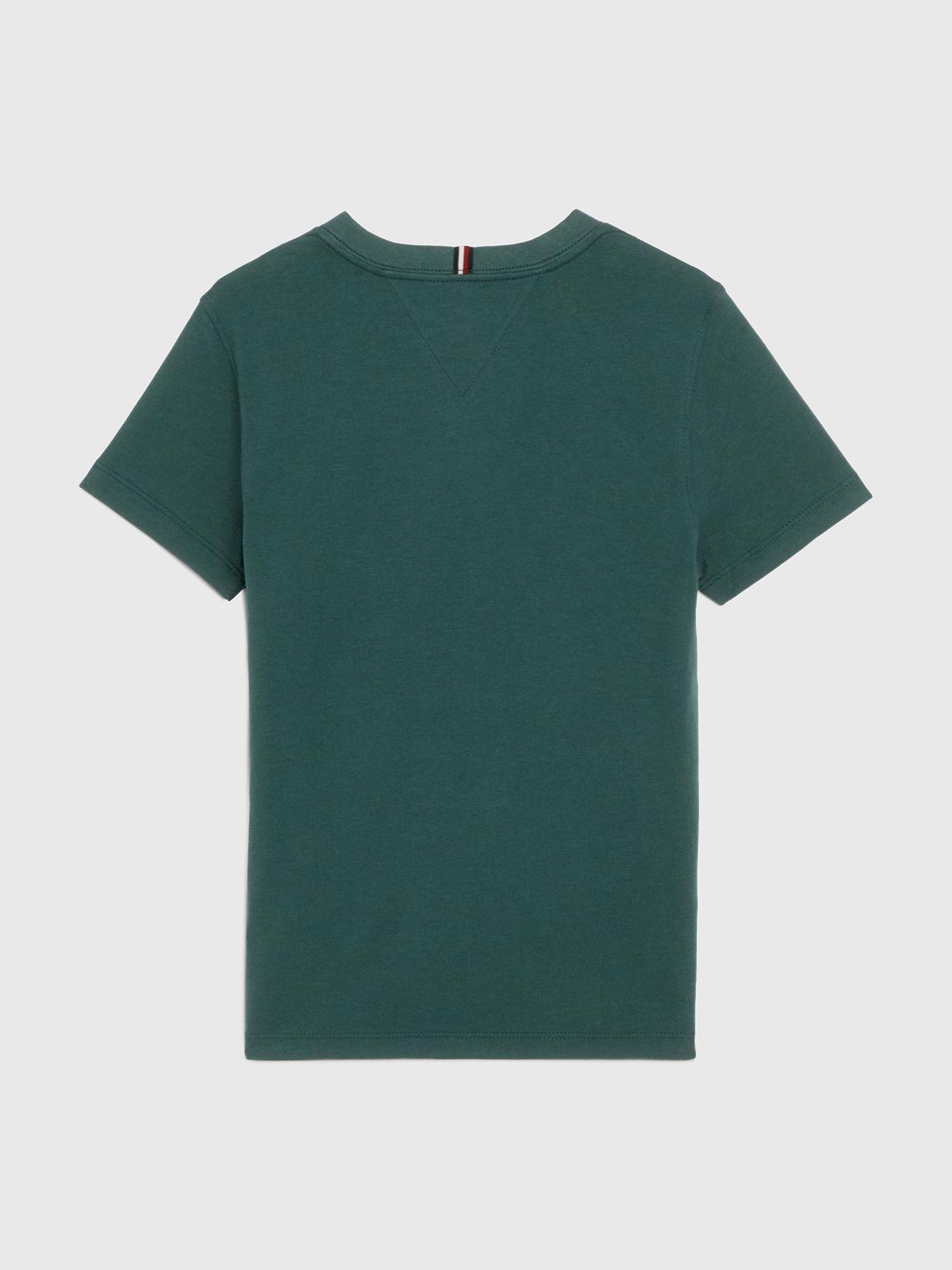 Polera Essential - Cotton Verde Tommy Hilfiger-1