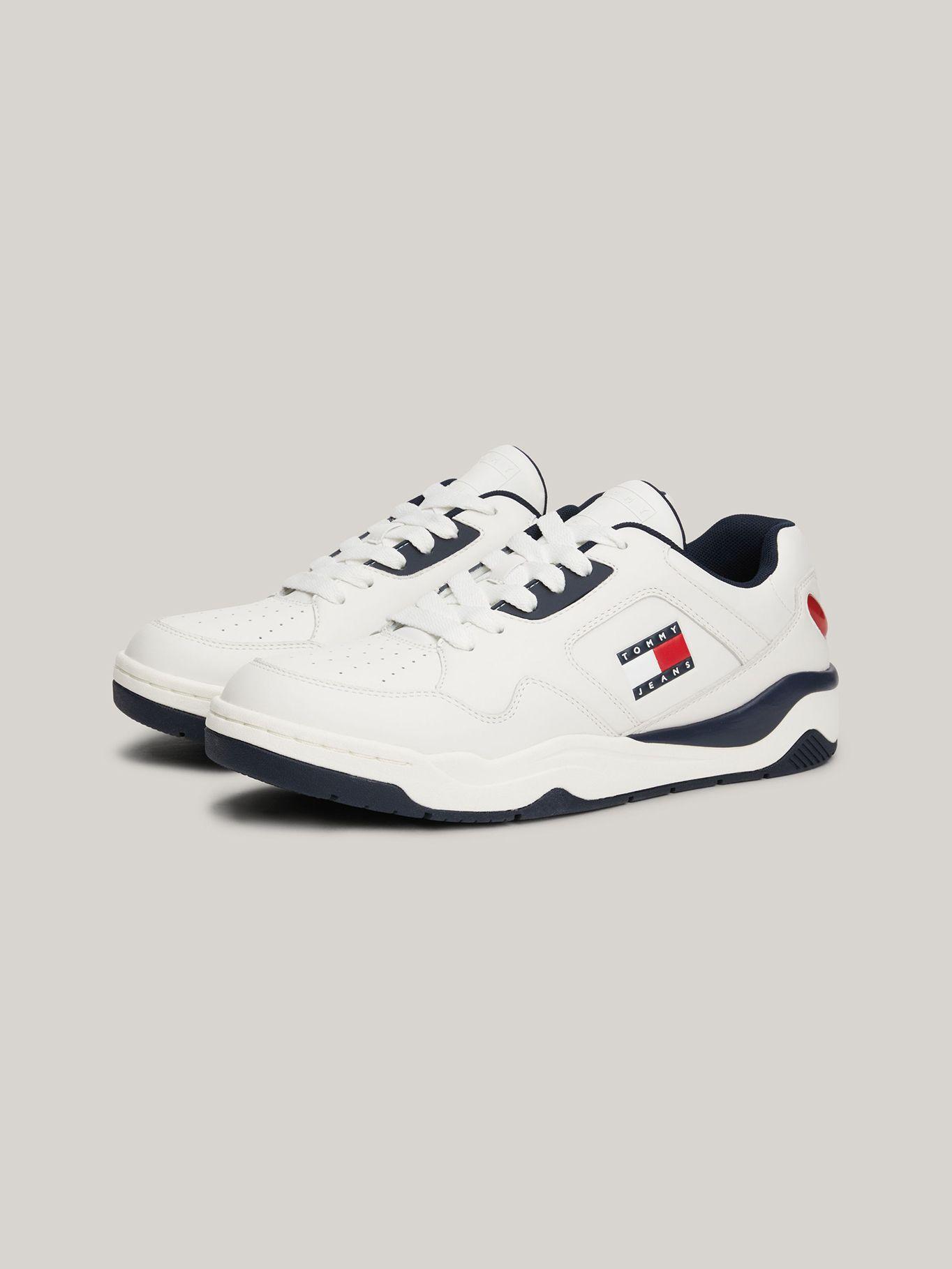 Zapatilla Color Block Con Parche Blanco Tommy Hilfiger-0
