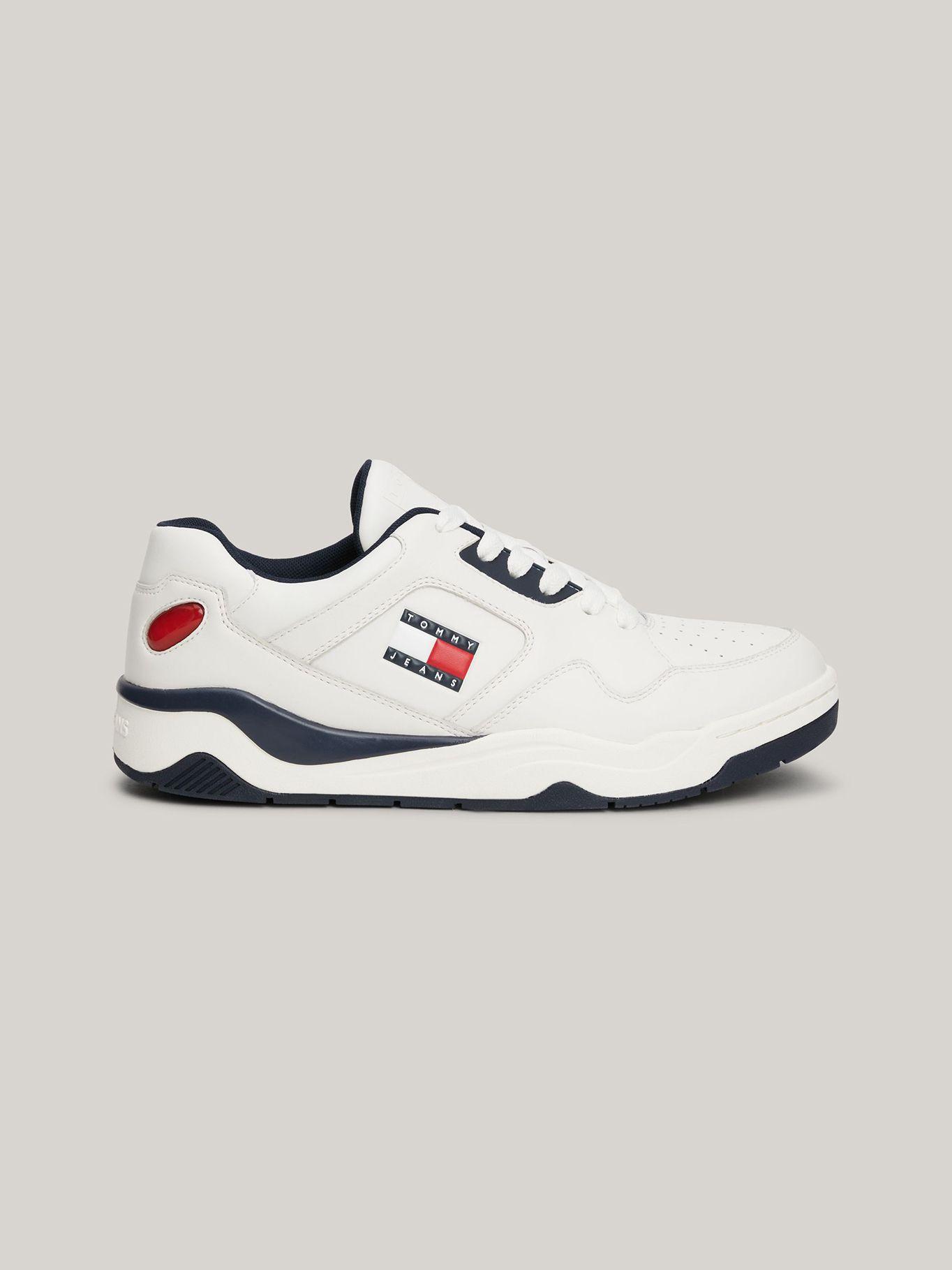 Zapatilla Color Block Con Parche Blanco Tommy Hilfiger-4