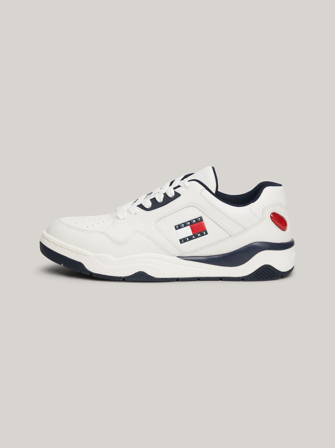 Zapatilla Color Block Con Parche Blanco Tommy Hilfiger-5