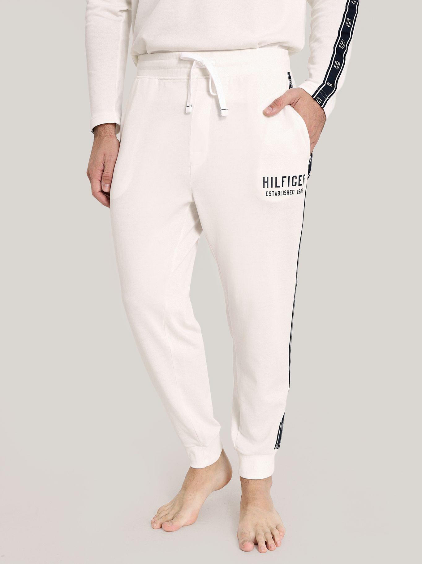 Pantalón Pijama Con Logo Blanco Tommy Hilfiger-0