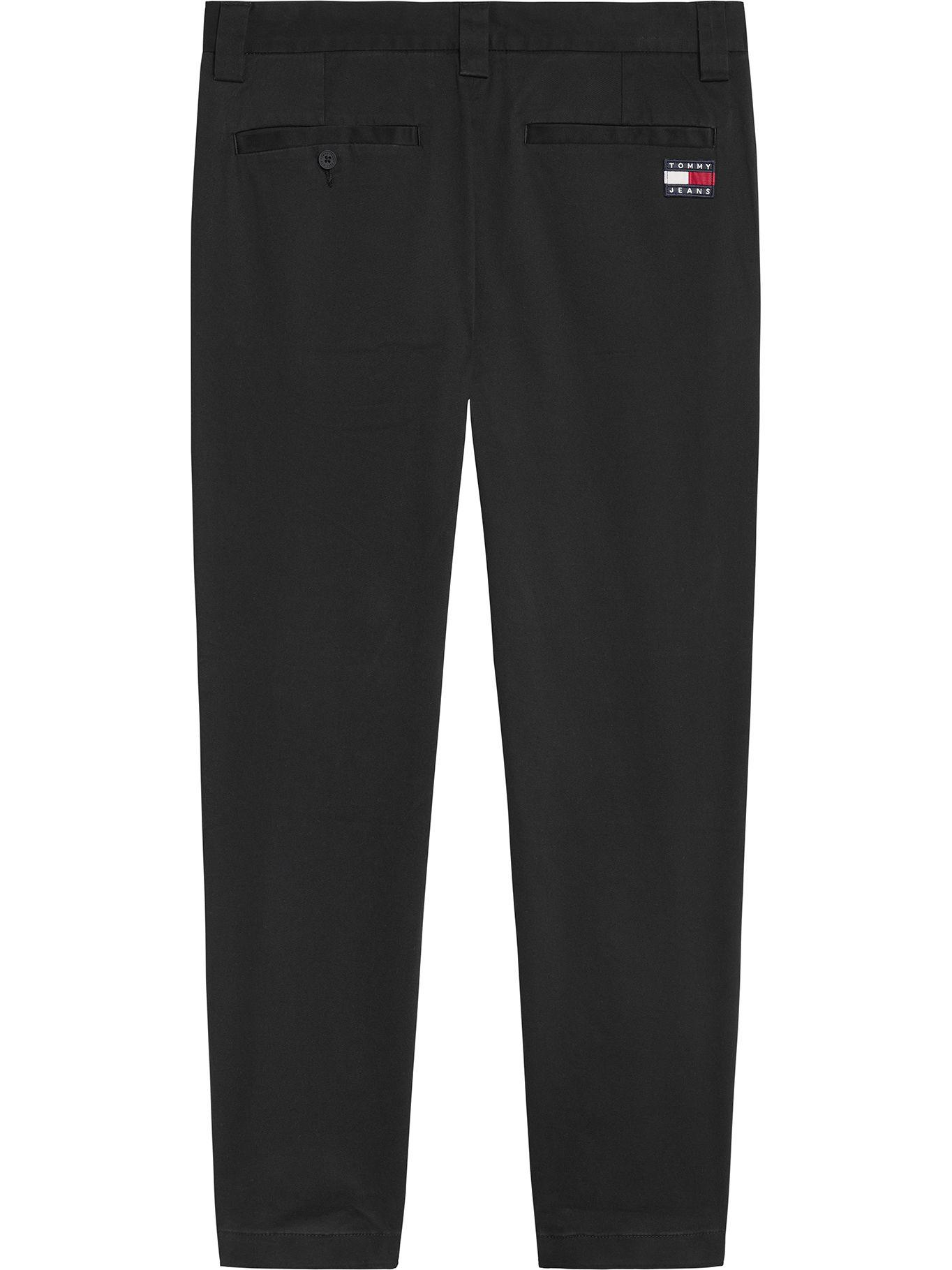 Pantalón Essential Chino Negro Tommy Hilfiger-1