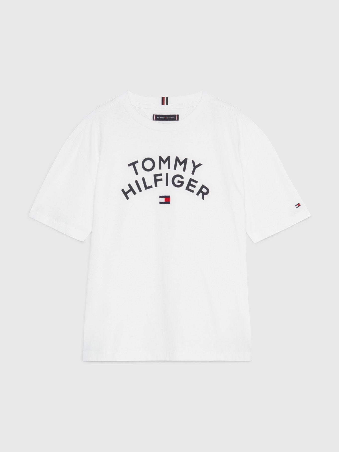 Polera Logo Gráfico Archive Blanco Tommy Hilfiger-0