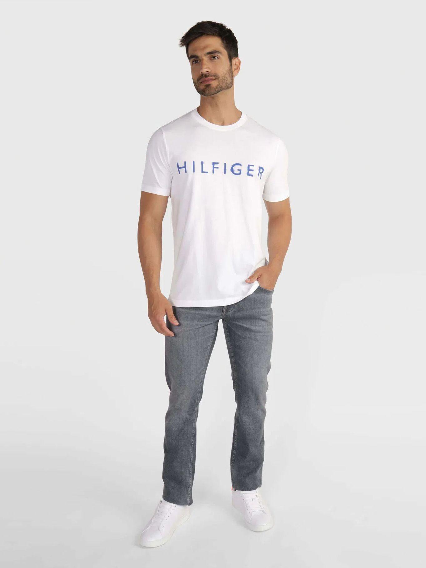 Polera Ink Logo Blanco Tommy Hilfiger-1