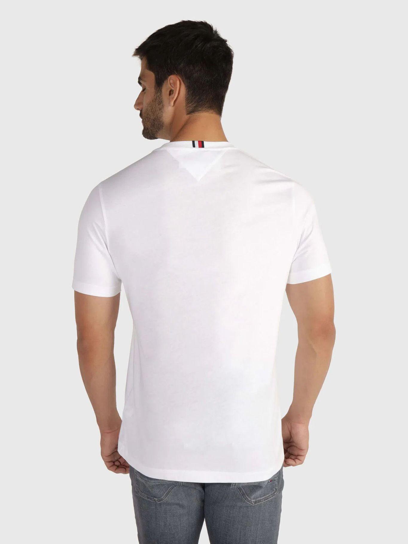 Polera Ink Logo Blanco Tommy Hilfiger-2