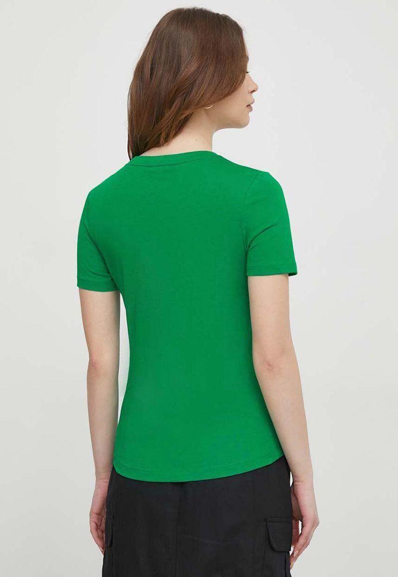 Polera Flag Logo Slim Fit Verde Tommy Hilfiger-2