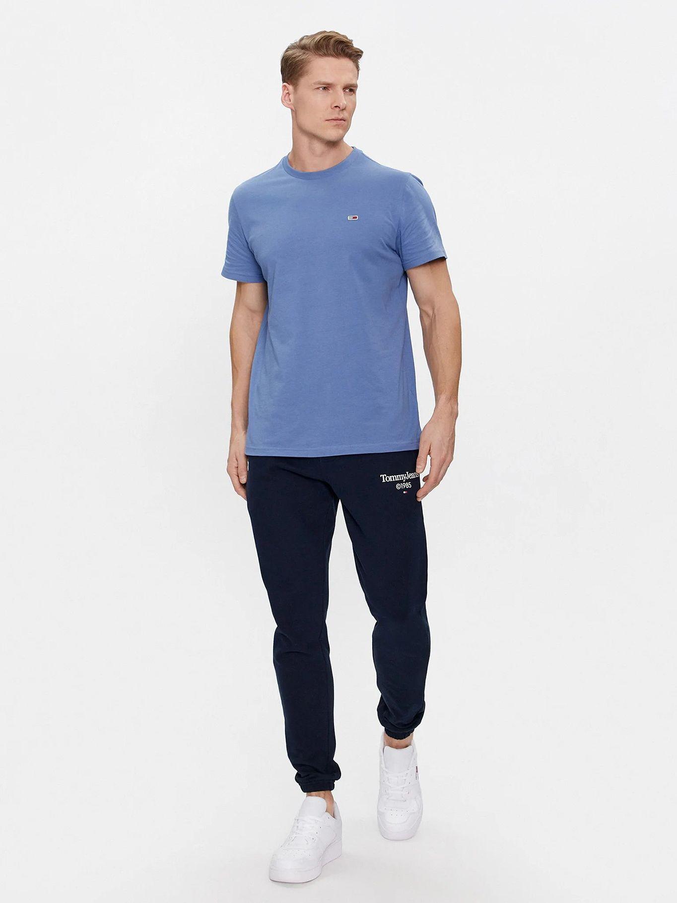 Jogger Gráfico Con Logo Slim Fit Azul Tommy Jeans-1