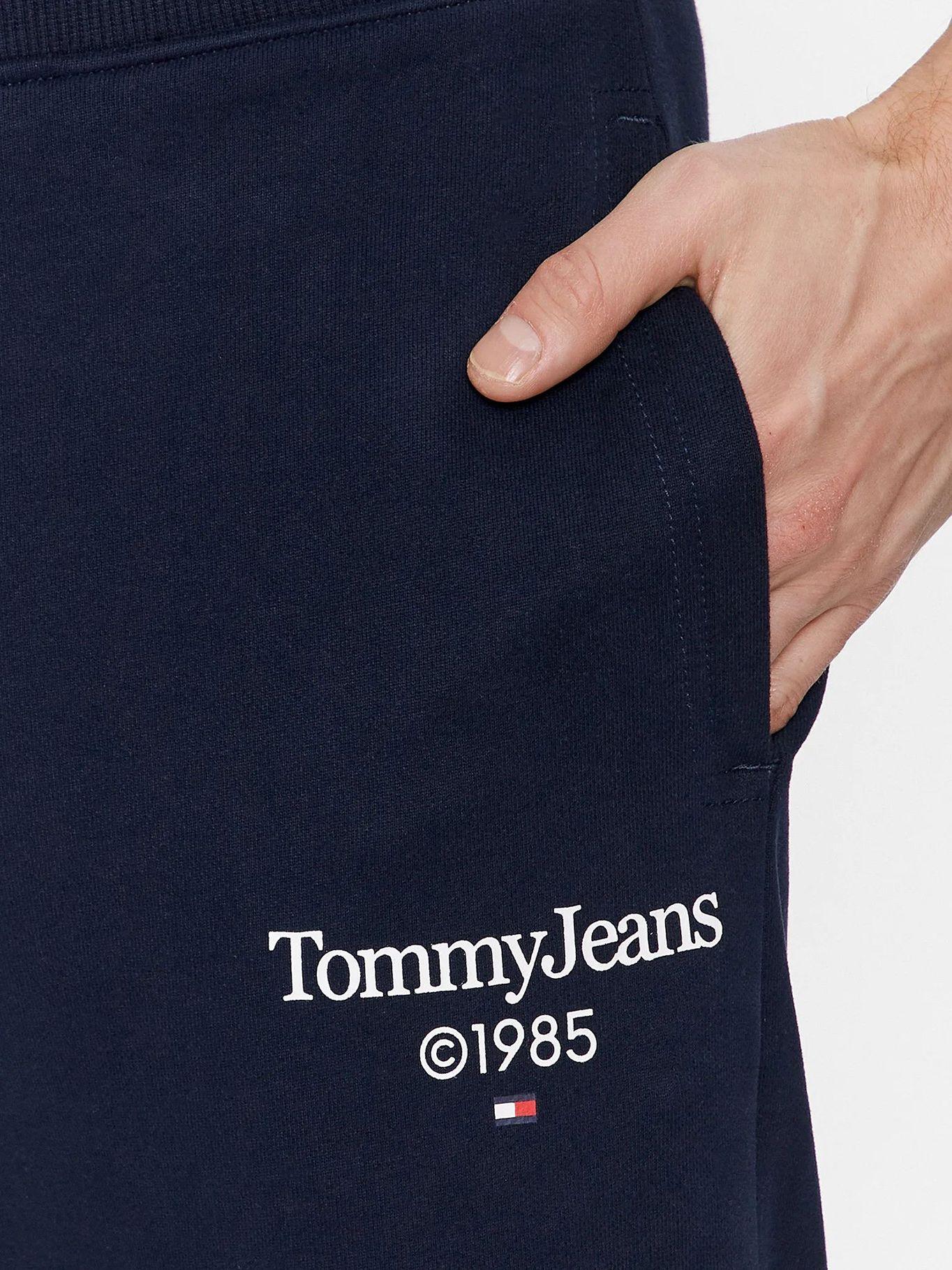 Jogger Gráfico Con Logo Slim Fit Azul Tommy Jeans-3