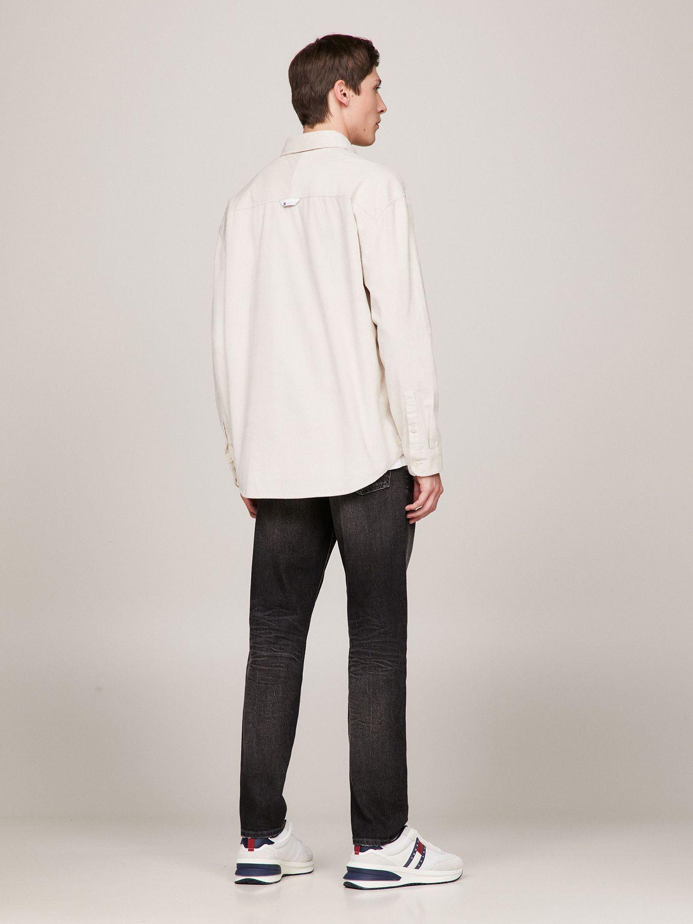 CAMISA RELAXED DE COURDUROY BEIGE TOMMY JEANS-2