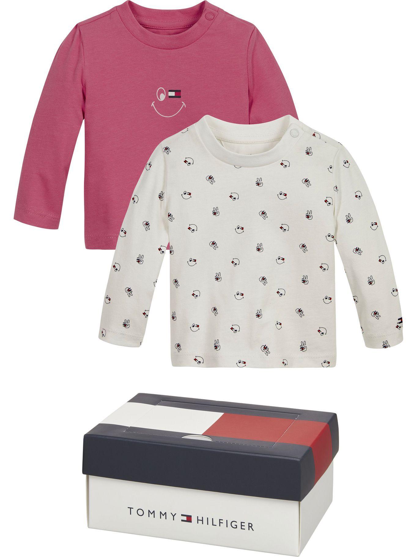 Polera Cotton Rosado Tommy Hilfiger A2-0