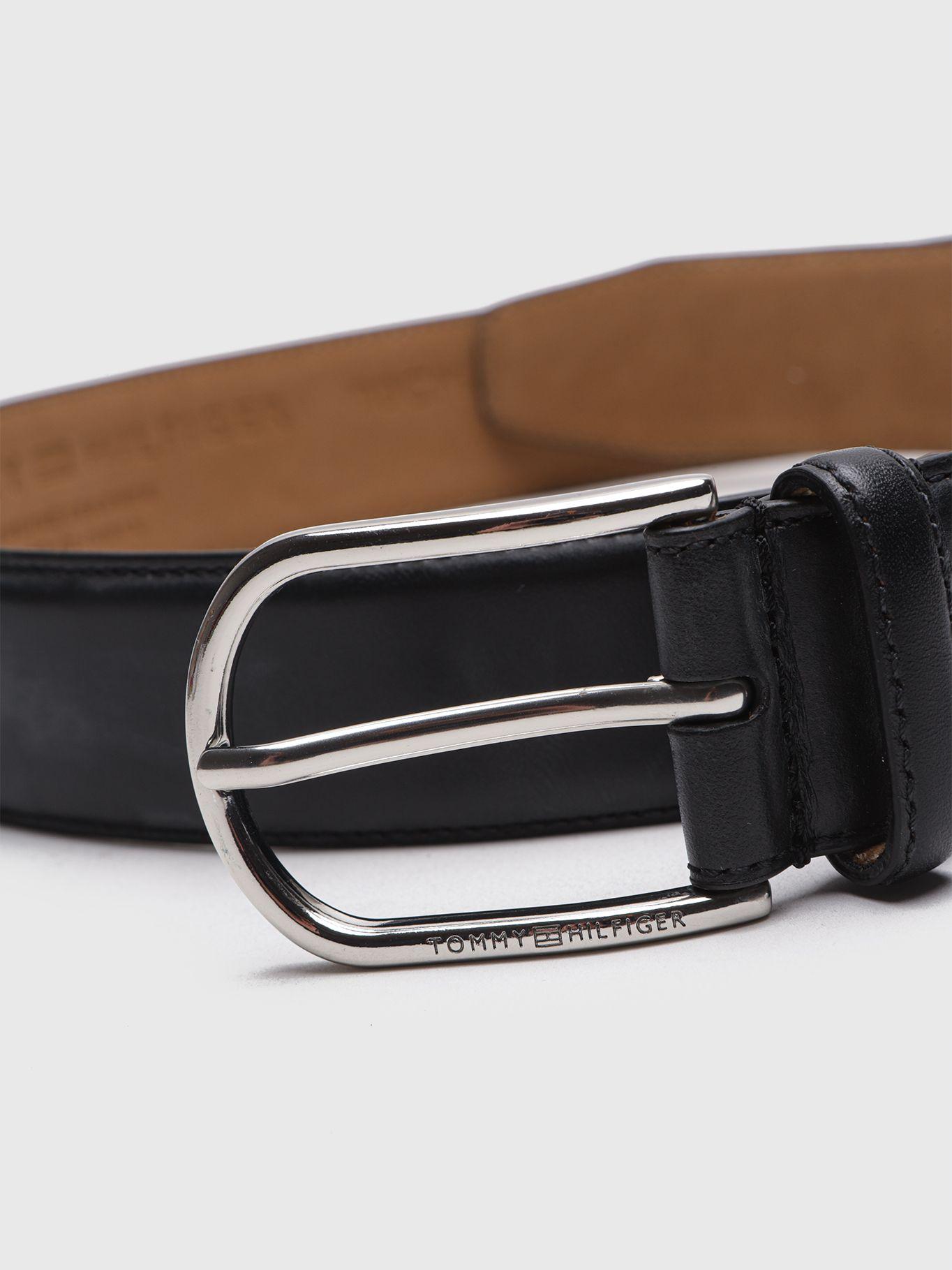 Cinturón De Cuero Business Lux 3.5 Negro Tommy Hilfiger-3
