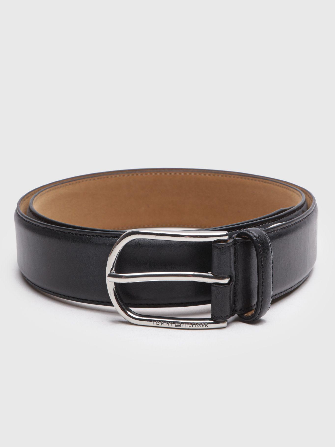 Cinturón De Cuero Business Lux 3.5 Negro Tommy Hilfiger-0