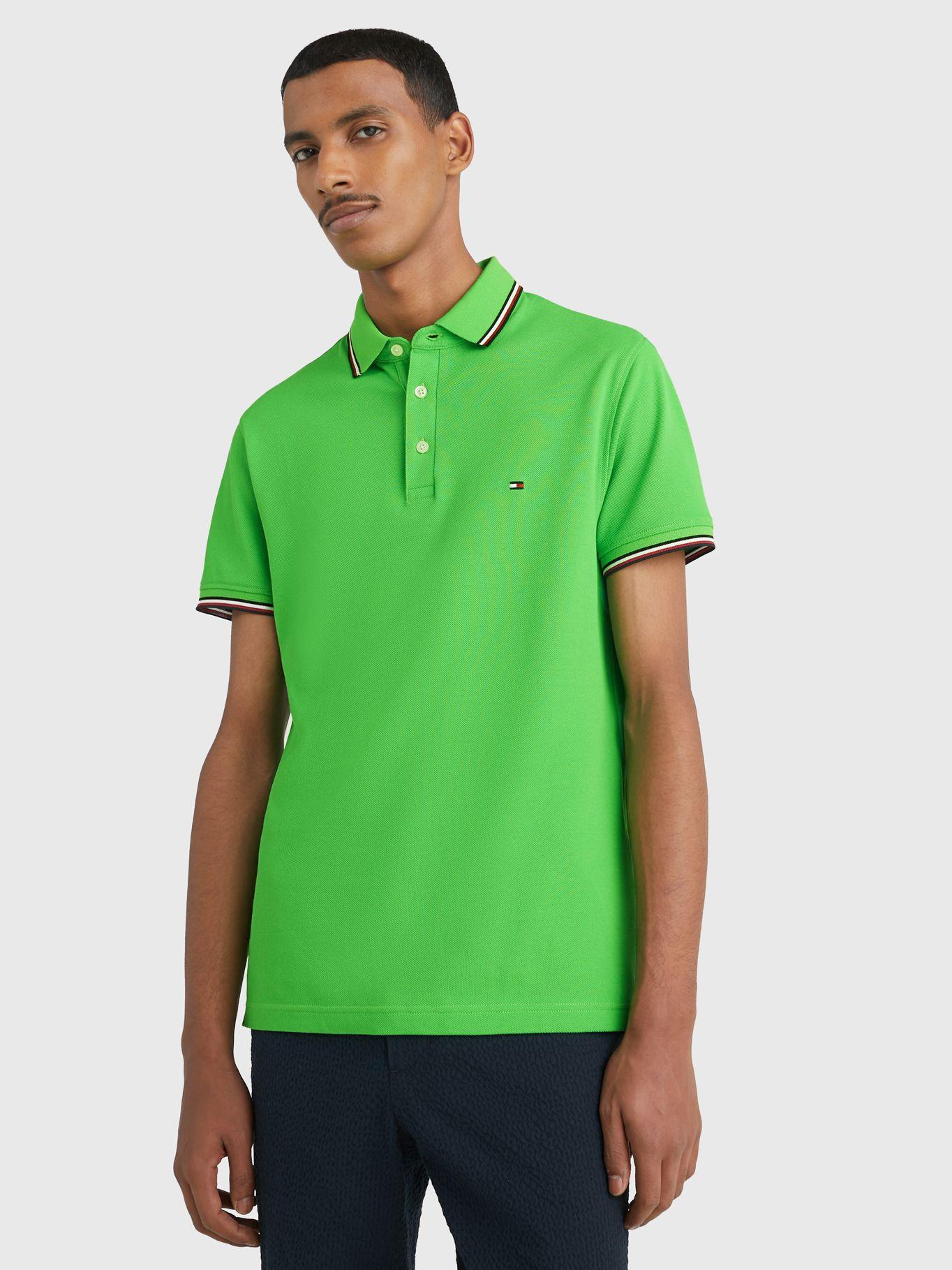 Polo Colección 1985 Slim Fit Verde Tommy Hilfiger-0