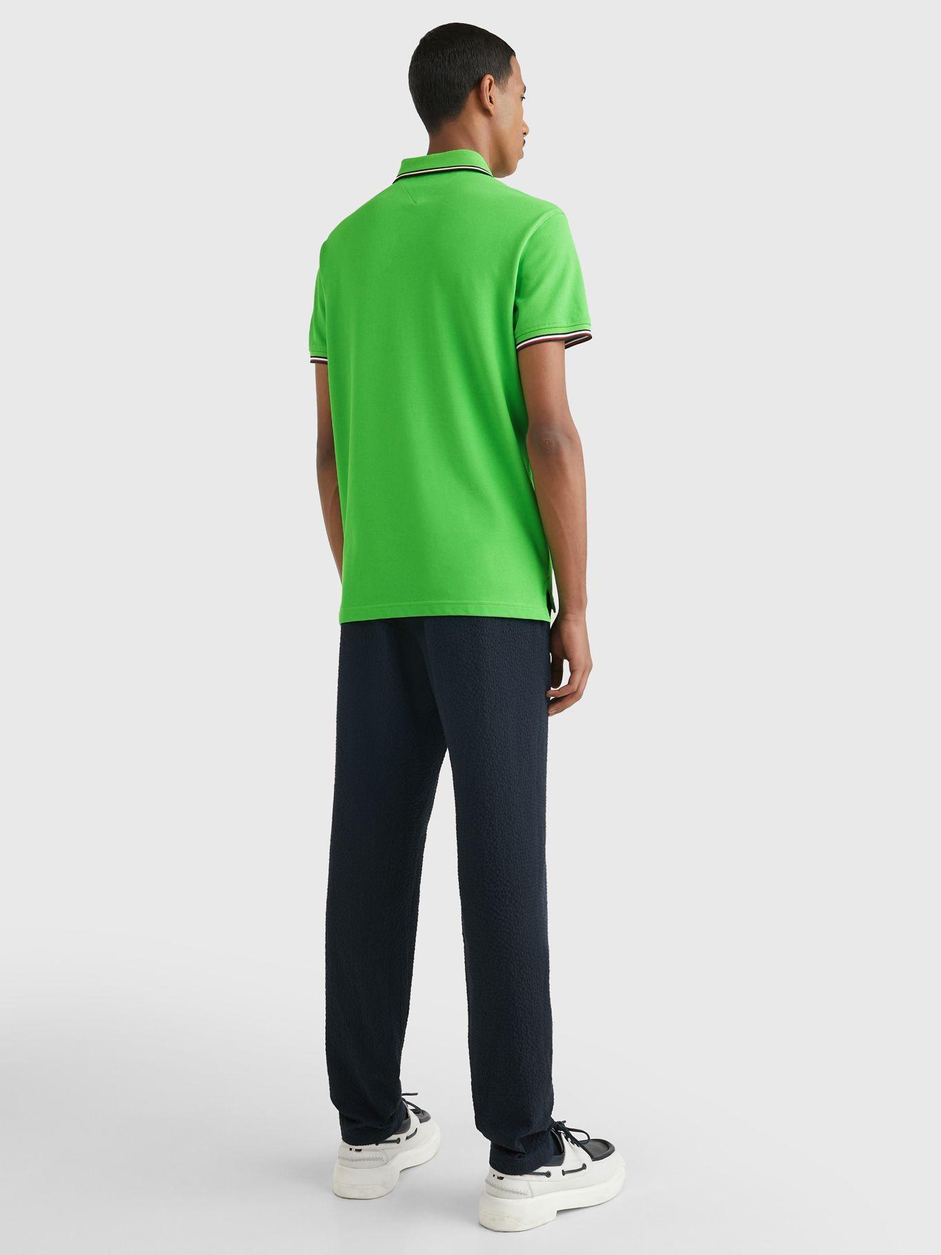 Polo Colección 1985 Slim Fit Verde Tommy Hilfiger-2