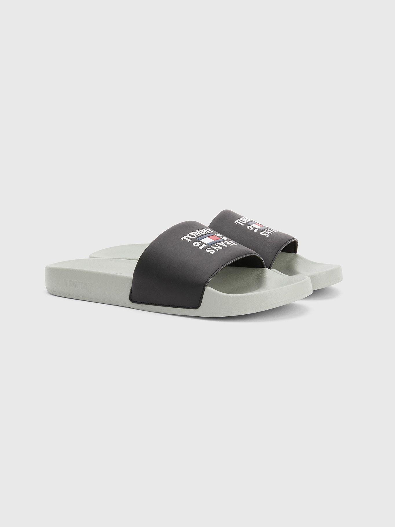 Sandalias Essential Con Logo Gris Tommy Hilfiger-0