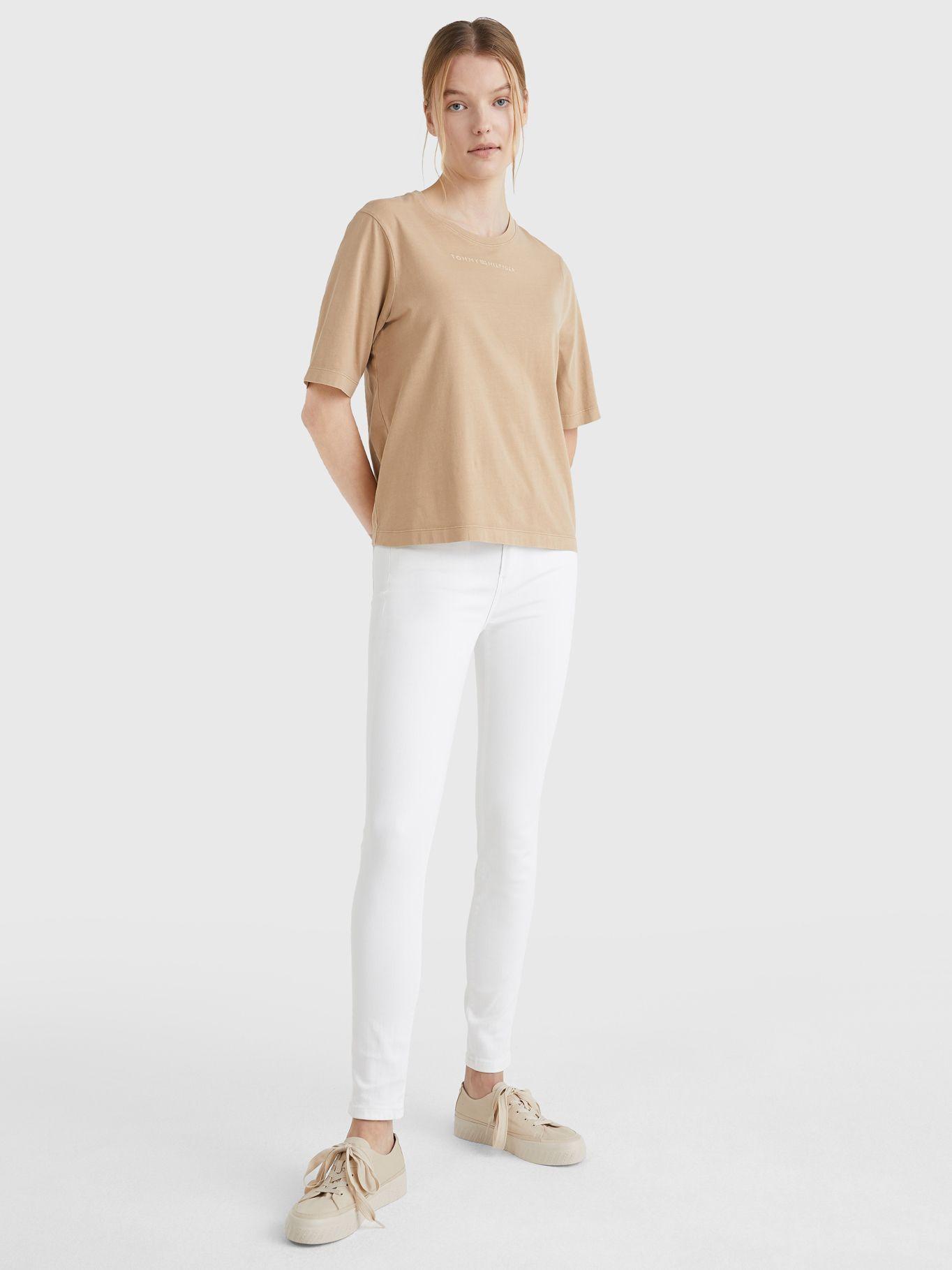 Jeans Skinny Como Flex Techno Blanco Tommy Hilfiger-4