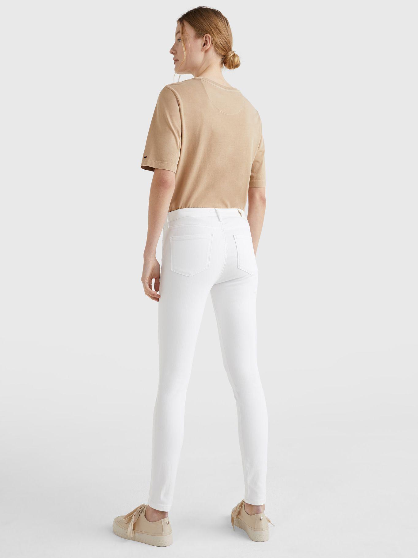 Jeans Skinny Como Flex Techno Blanco Tommy Hilfiger-1