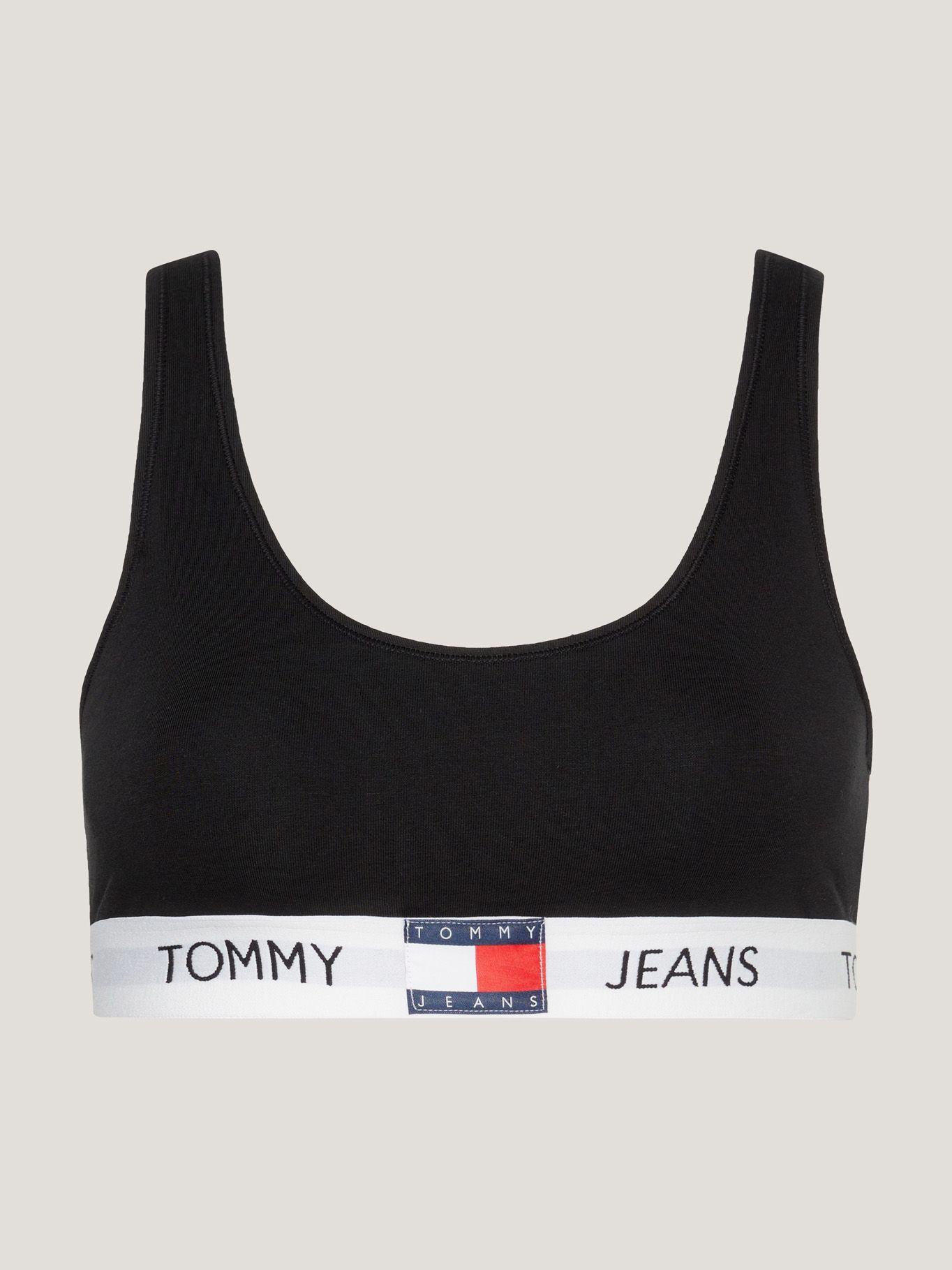 Bralette Heritage Con Logo Negro Tommy Hilfiger-4