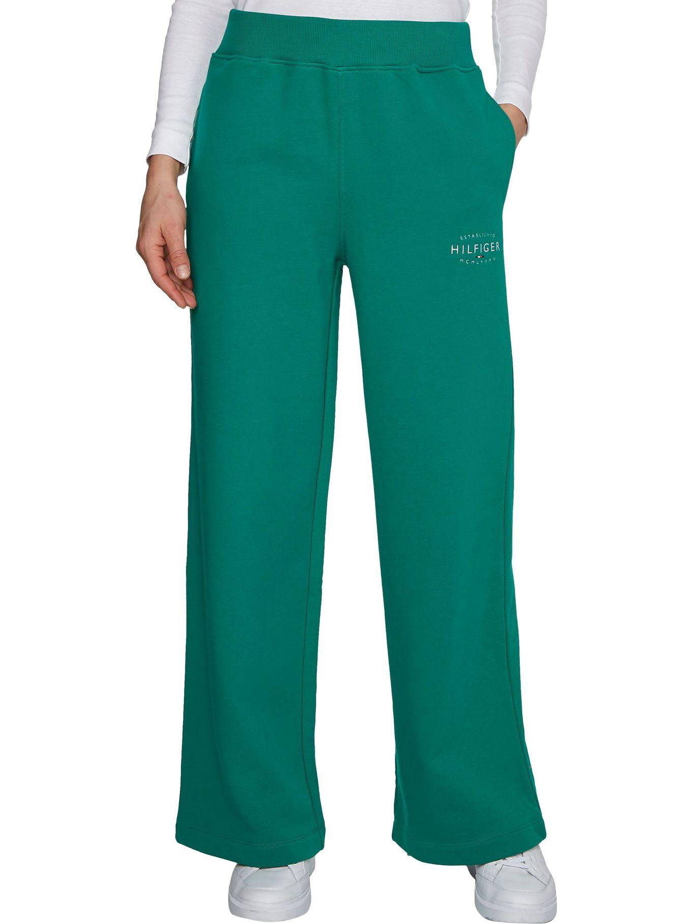 Pantalón Jogger Straight Con Logo Verde Tommy Hilfiger-0