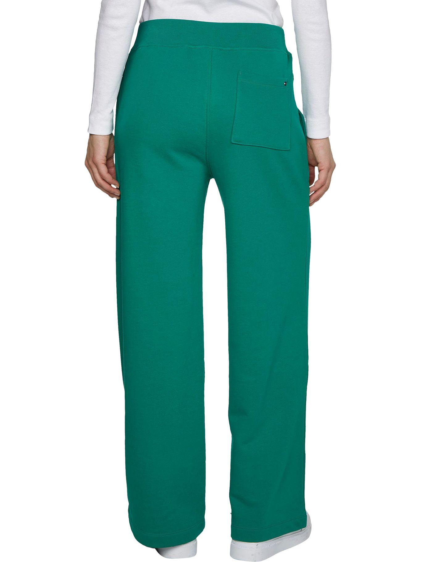 Pantalón Jogger Straight Con Logo Verde Tommy Hilfiger-1