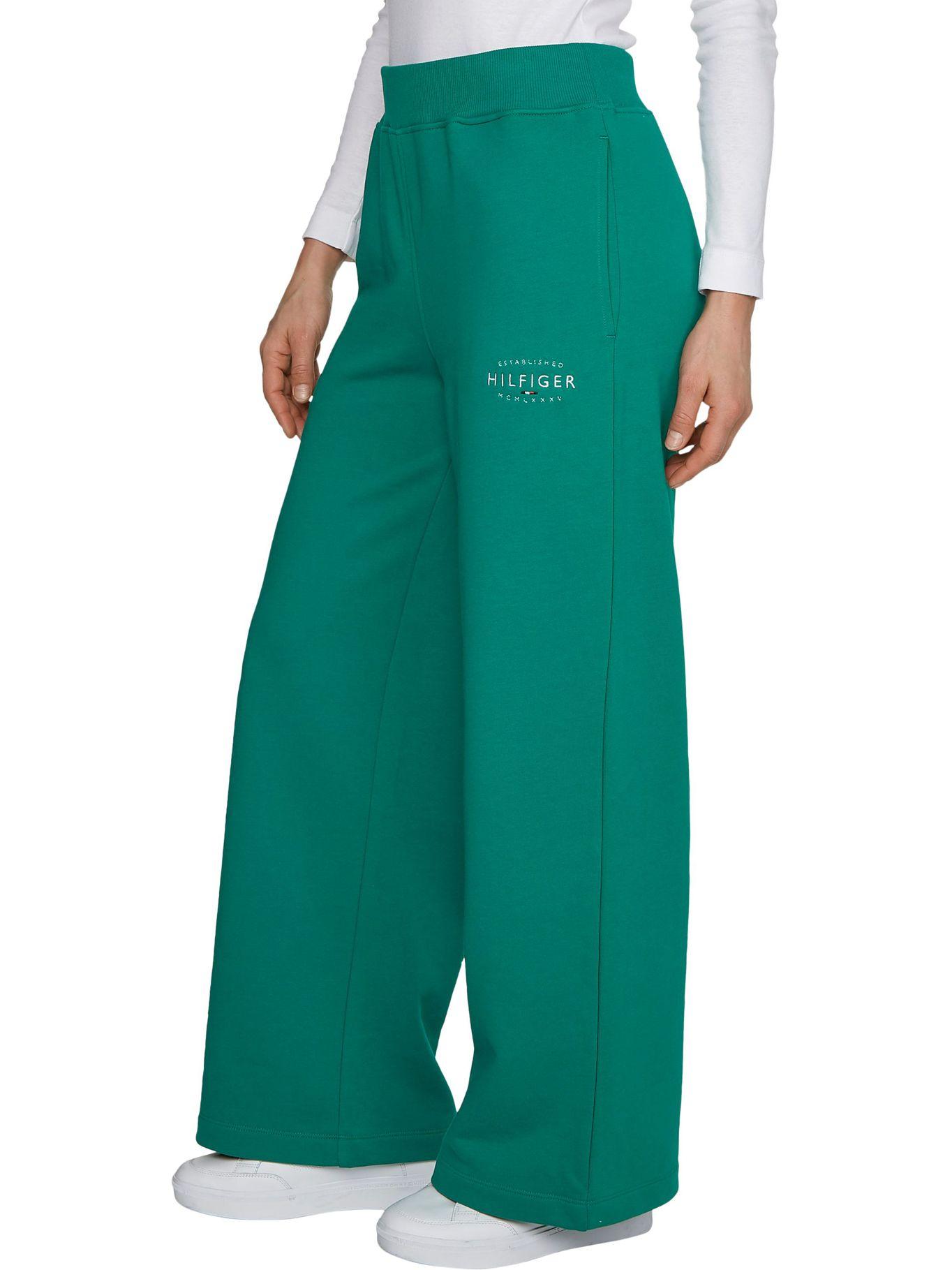 Pantalón Jogger Straight Con Logo Verde Tommy Hilfiger-2