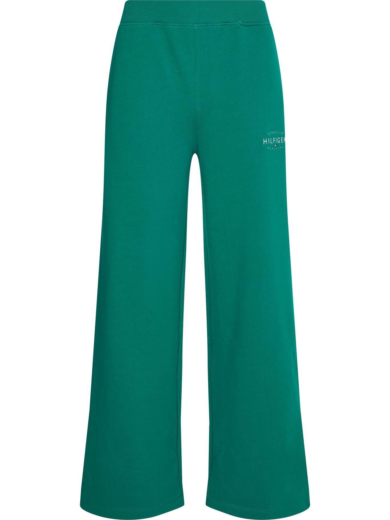 Pantalón Jogger Straight Con Logo Verde Tommy Hilfiger-4