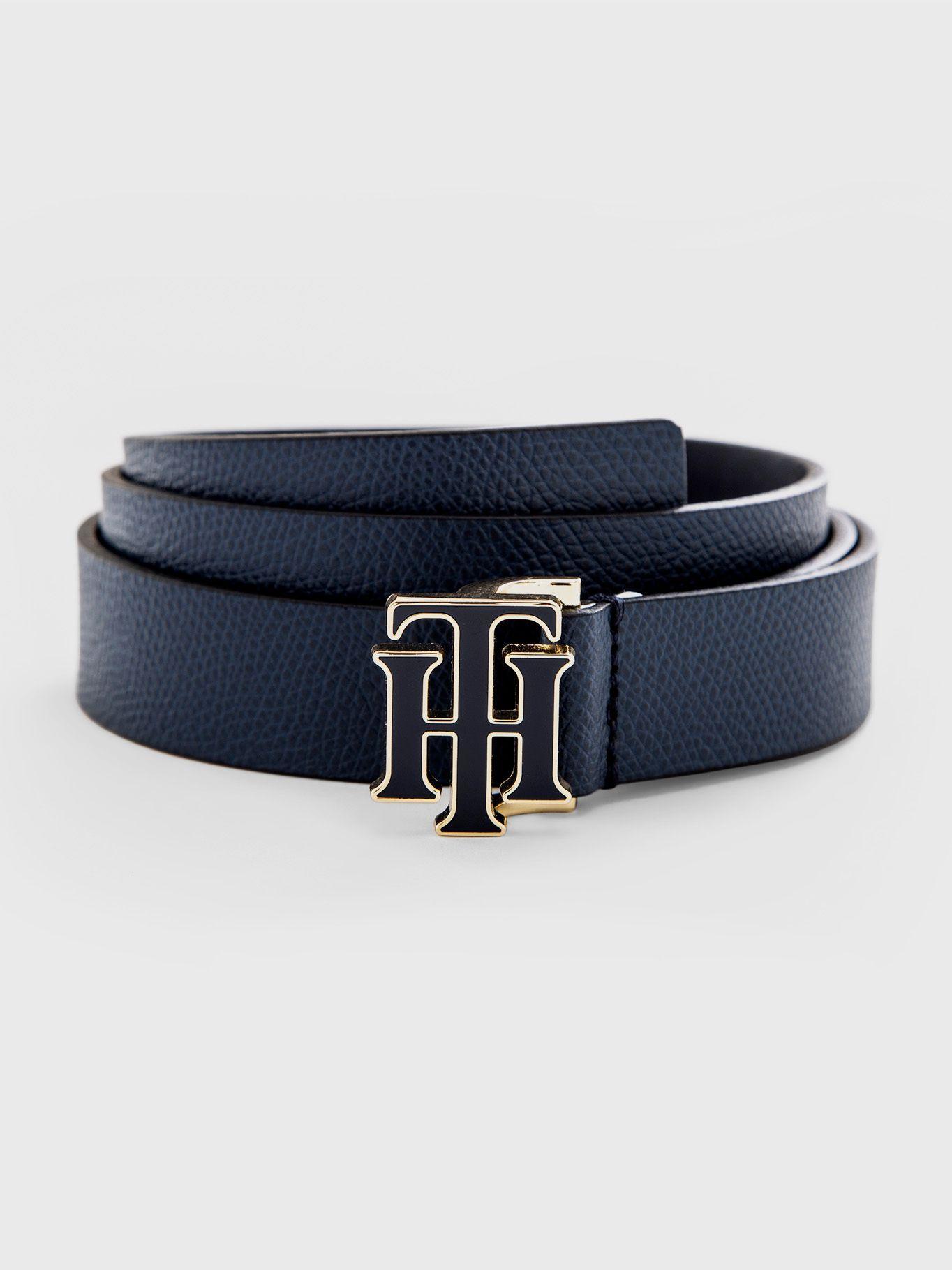 Cinturón Logo Metálico Azul Tommy Hilfiger-0