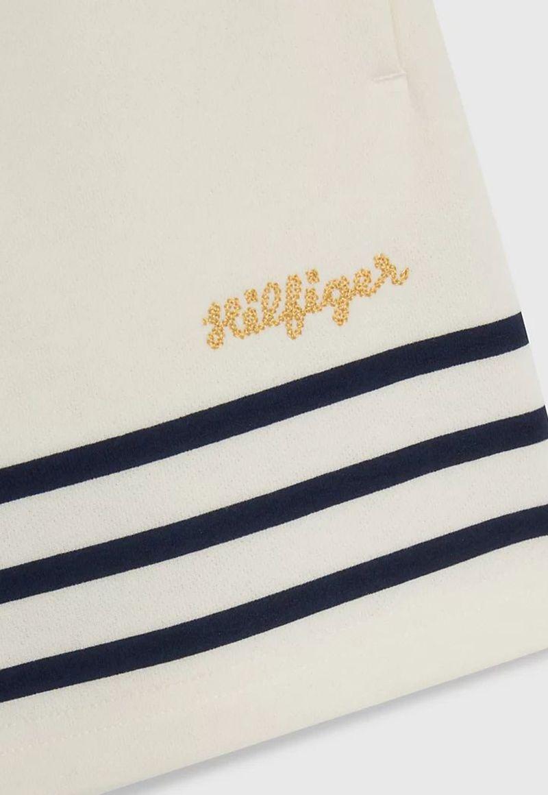 Shorts Con Rayas Marineras Blanco Tommy Hilfiger-2