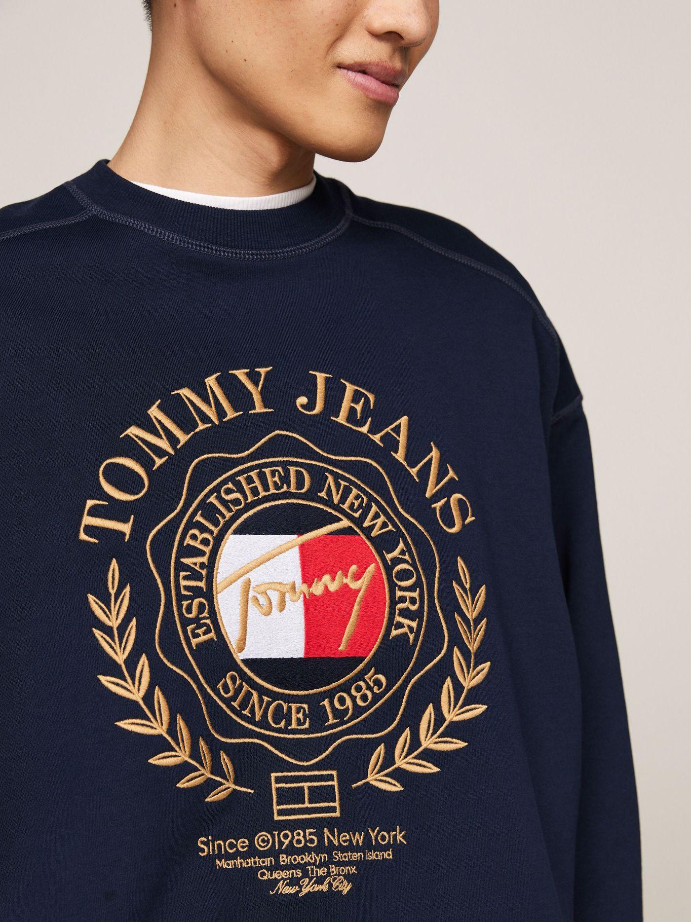 Polerón Preppy Explorer Con Logo Azul Tommy Jeans-3