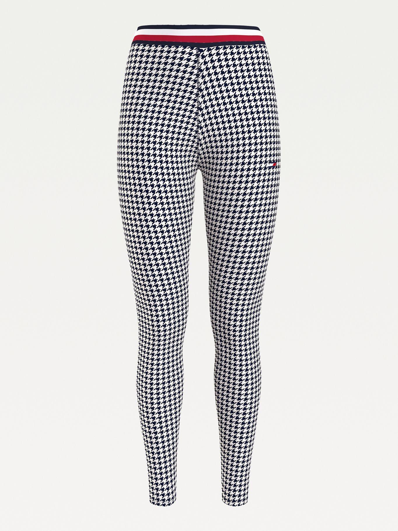 Legging Print De Cuadros Azul Tommy Hilfiger F2-3
