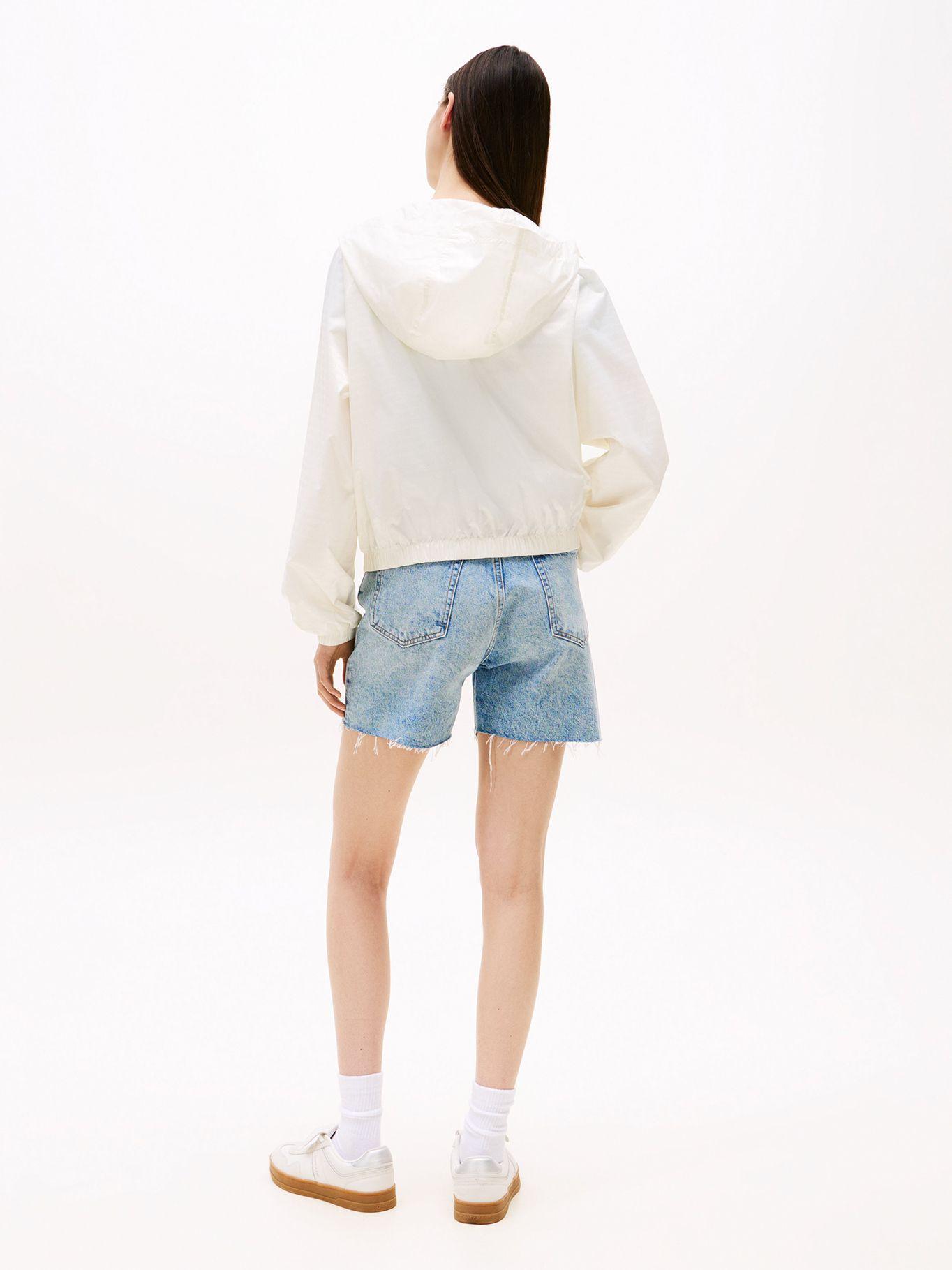 Cortavientos Jacquard Repelente Agua Blanco Tommy Jeans-2