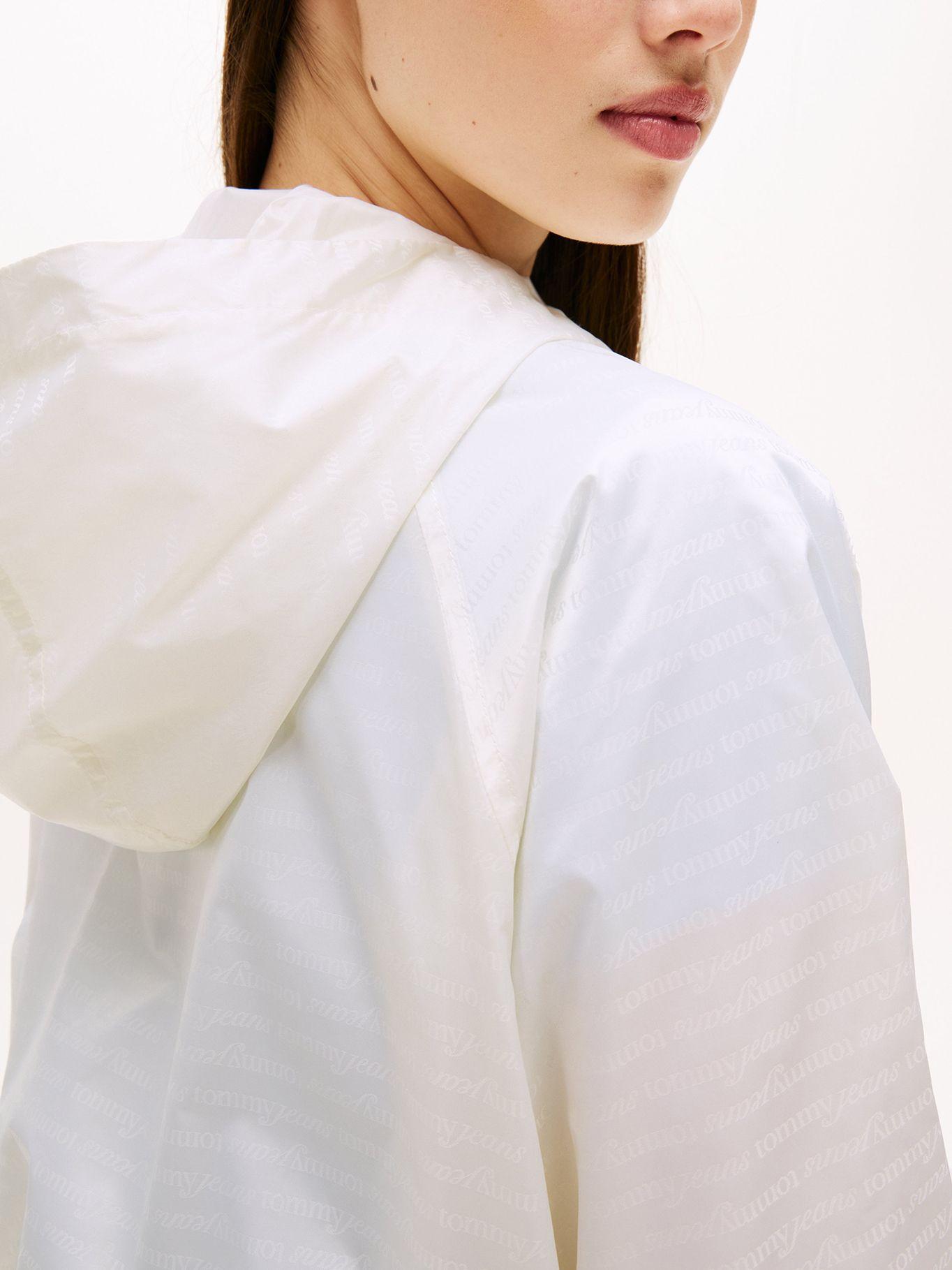 Cortavientos Jacquard Repelente Agua Blanco Tommy Jeans-4