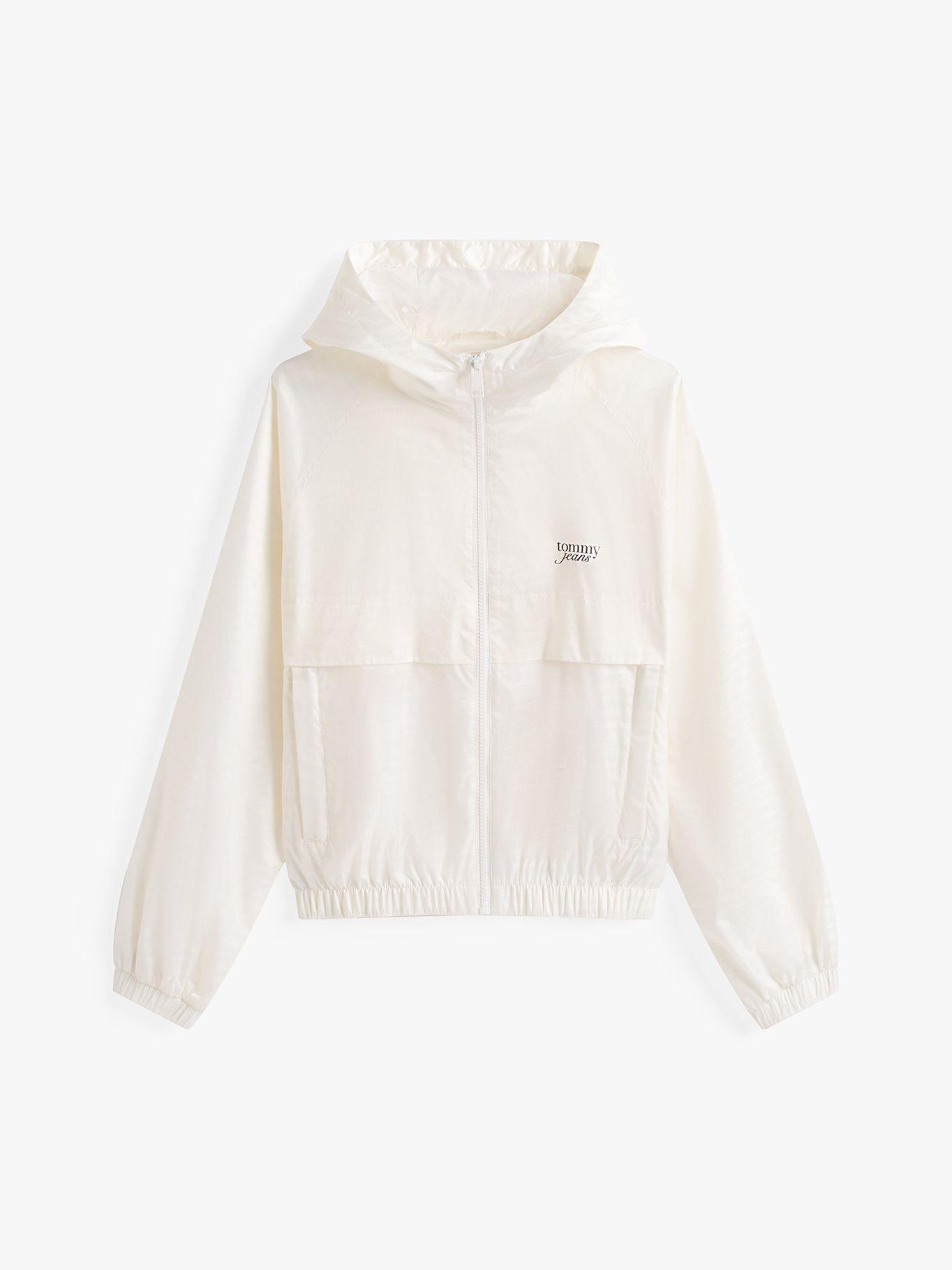 Cortavientos Jacquard Repelente Agua Blanco Tommy Jeans-5