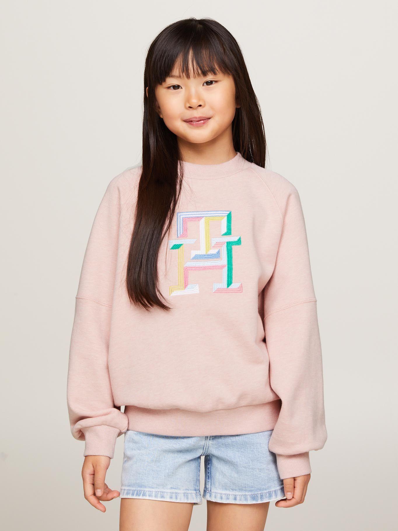 Polerón Logo Monogram Rosado Tommy Hilfiger-0