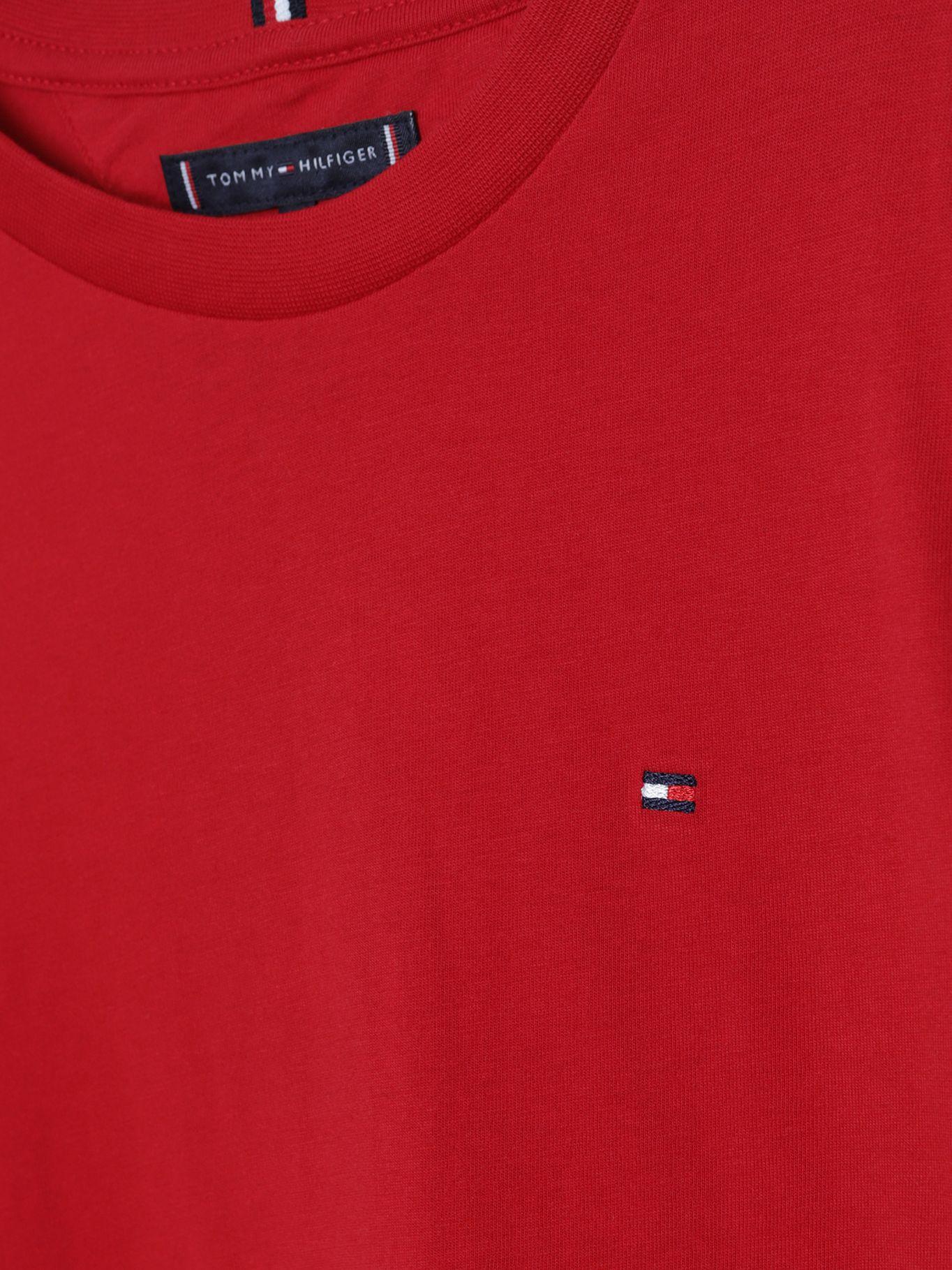 Polera De Niño Essential Cotton Rojo Tommy Hilfiger-2