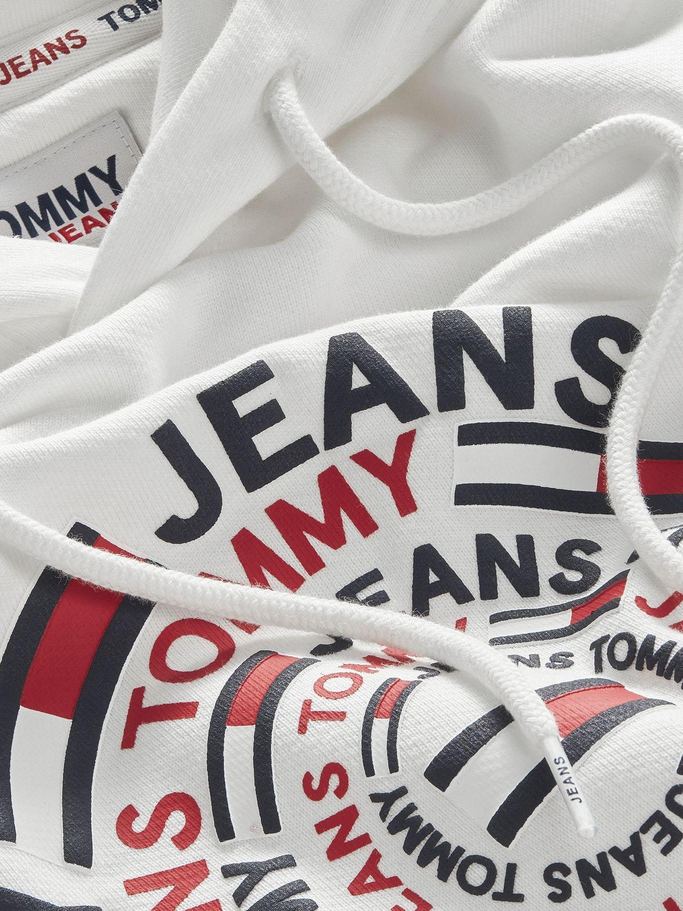 Polerón Hoodie Graphic Blanco Tommy Jeans MY2-2