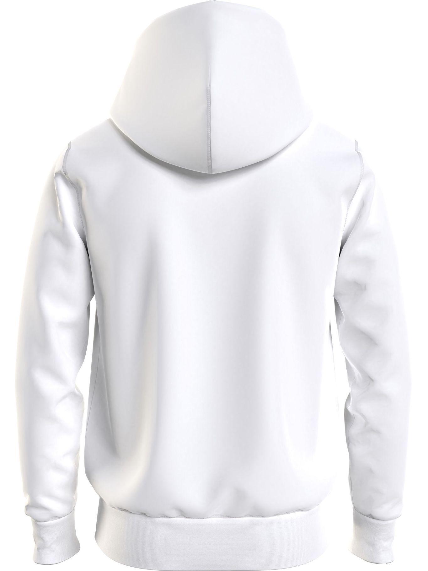 Polerón Hoodie Circle Logo Blanco Tommy Hilfiger-1