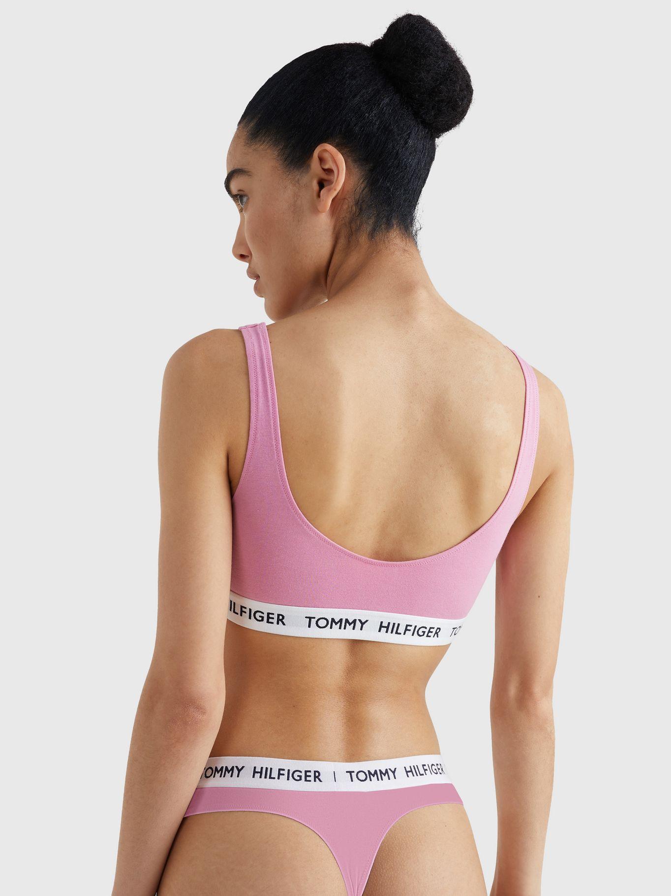 Bralette De Algodón Elástico Rosado Tommy Hilfiger-1