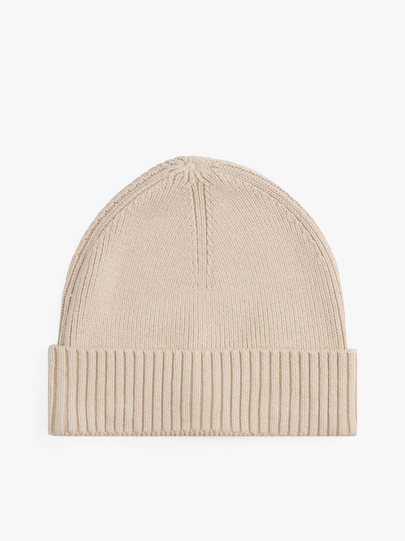 Gorro Solid Con Logo Beige Tommy Hilfiger-2