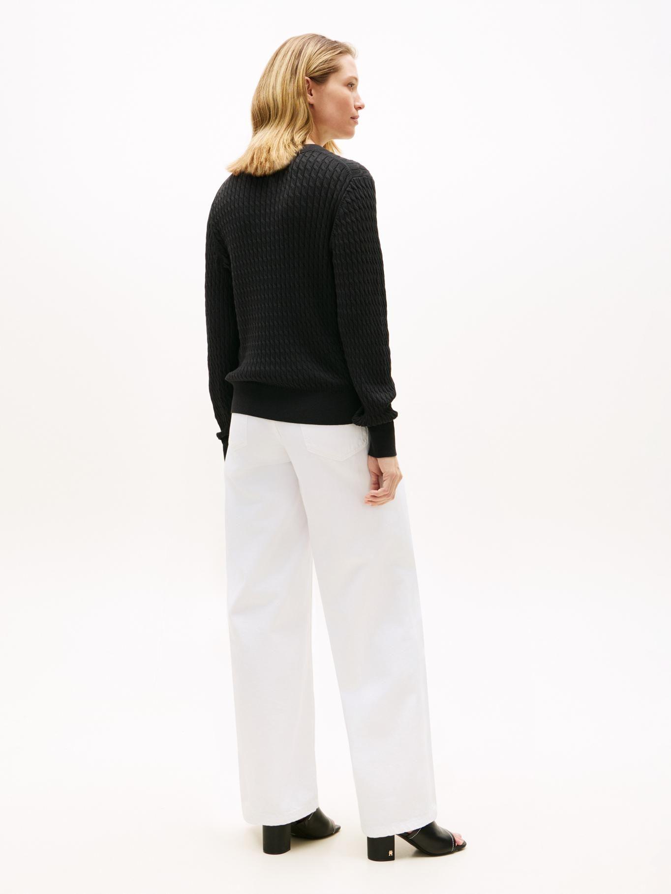 Sweater De Punto Trenzado-2