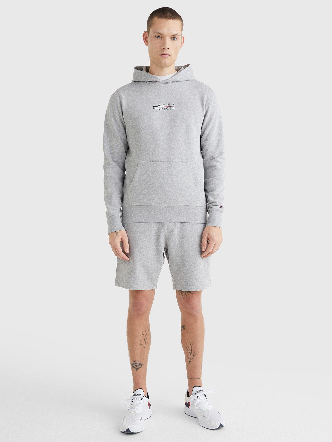 Polerón Hoodie Square Gris Tommy Hilfiger JN2-0