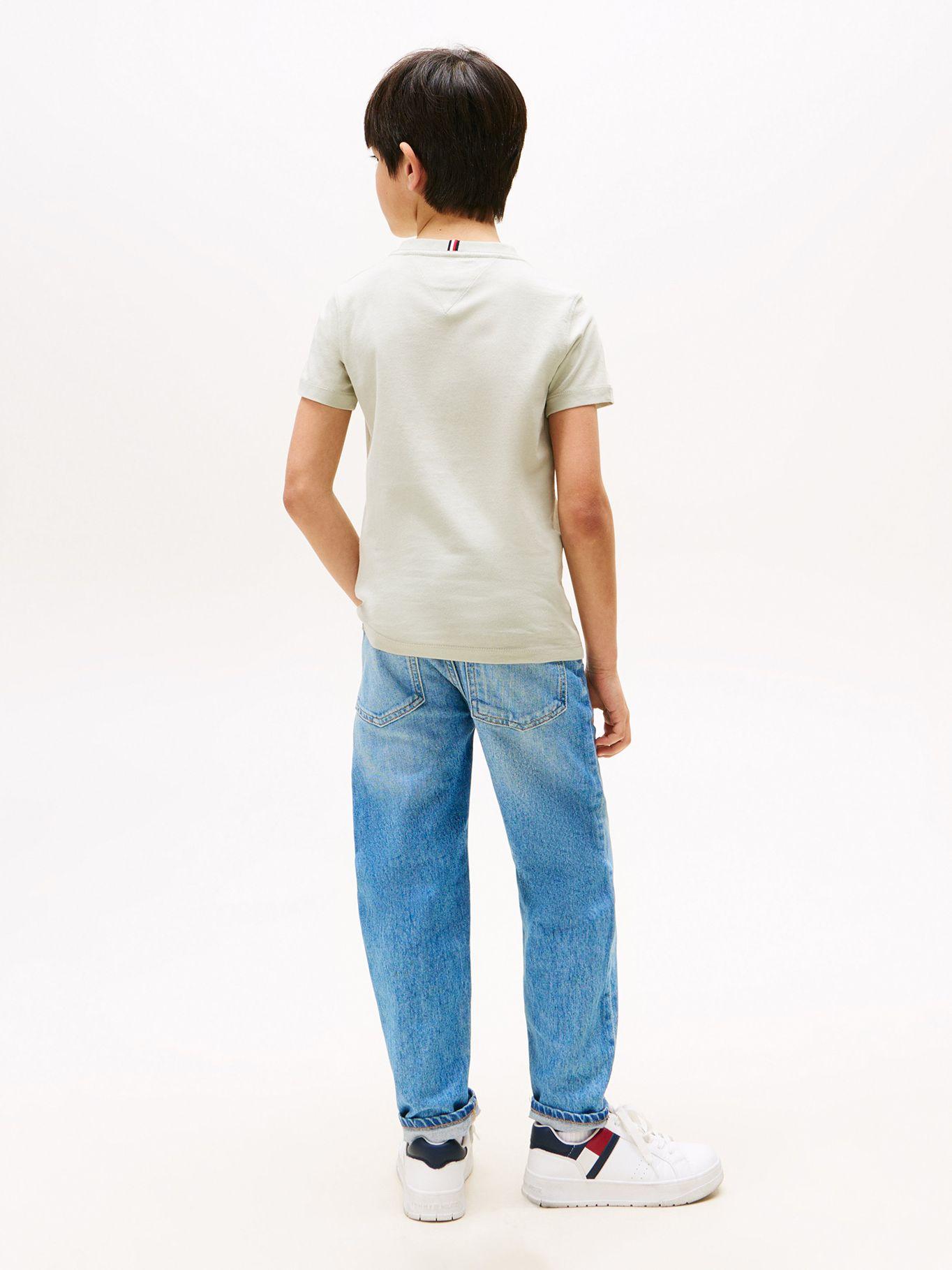 Polera De Niño Essential -Cotton Verde Tommy Hilfiger-2