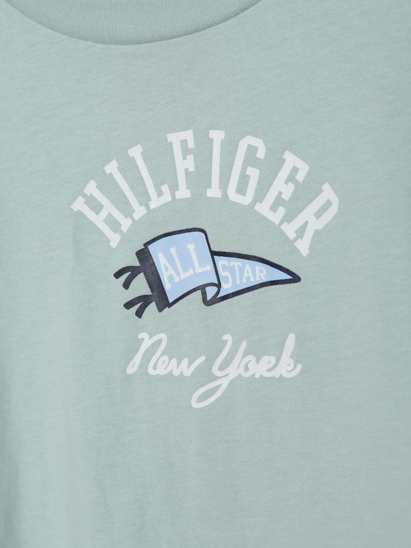 Polera De Niña All Star Con Logo Verde Tommy Hilfiger-2